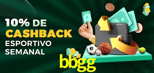 10% de bônus de cashback na bbgg